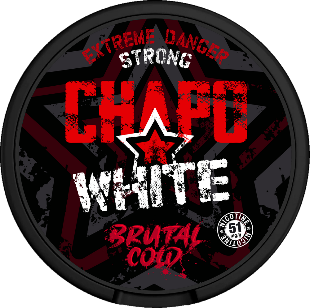 CHAPO WHITE Brutal Cold Danger Strong