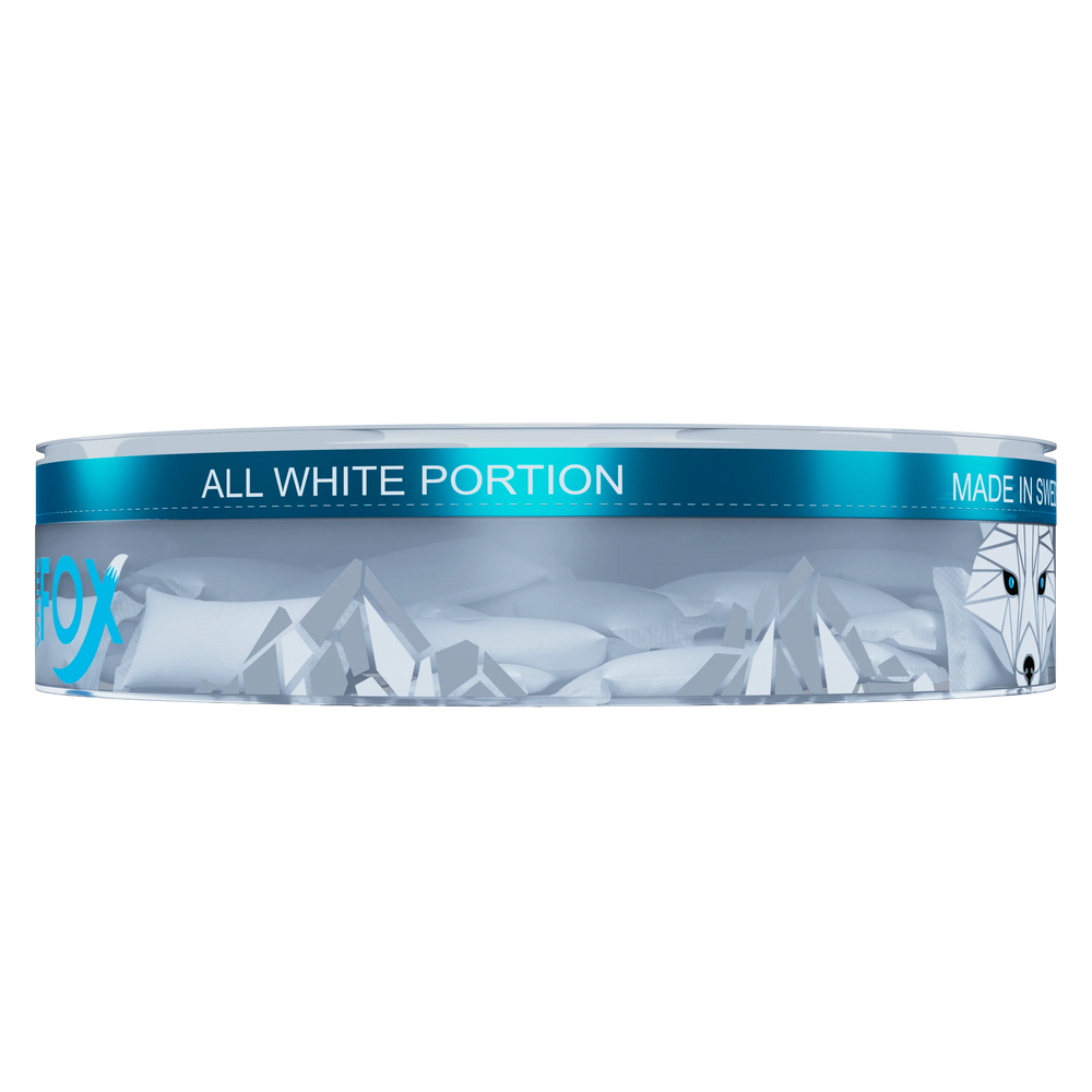 
                  
                    White Fox Slim All White Portion
                  
                