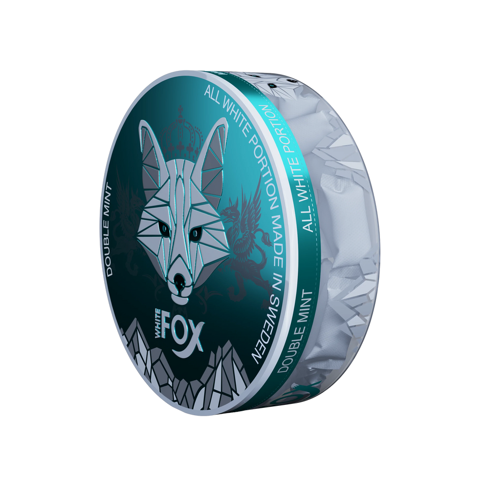 
                  
                    White Fox Double Mint Slim All White Portion
                  
                